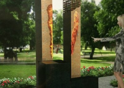Artist Rendering: Global War on Terrorism Memorial - Paducah