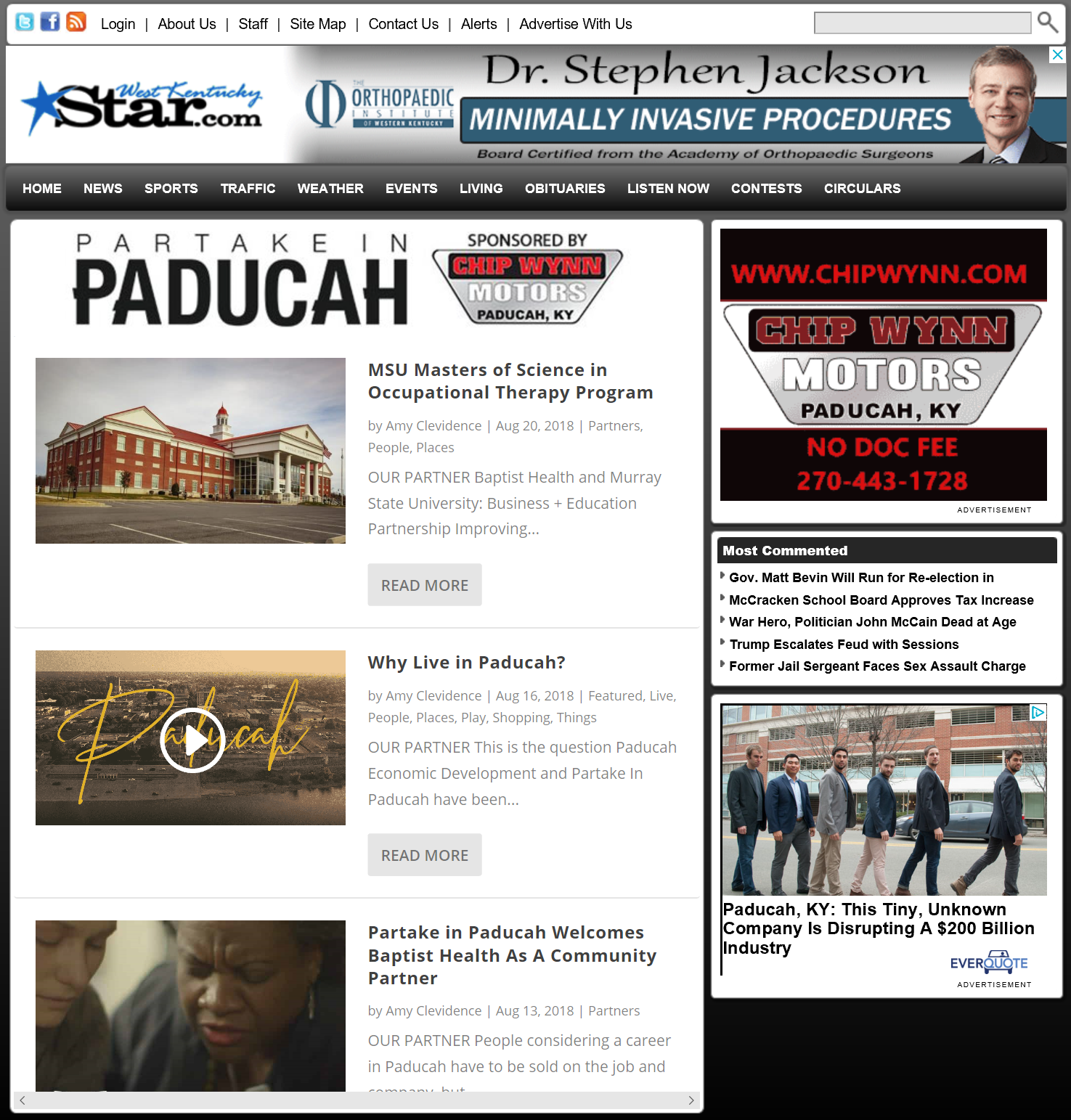 West Kentucky Star Now Featuring Partake In Paducah Partake in Paducah