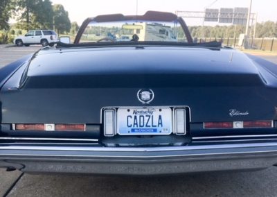 Cadillac | Paducah | Kentucky | Partake in Paducah | Cadzla license plate